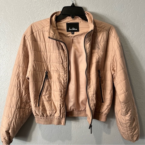 Sam Edelman Pink Puffer Jacket Lightweight Quilted - Picture 3 of 8